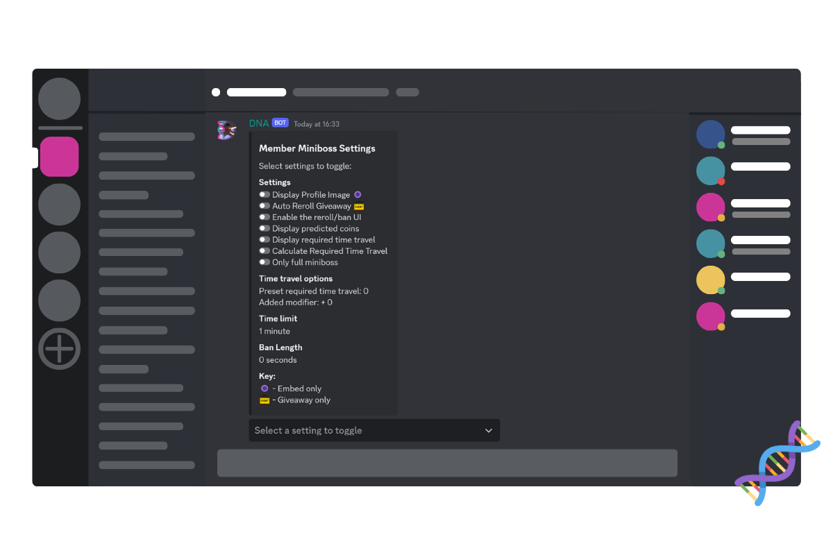 miniboss commands images